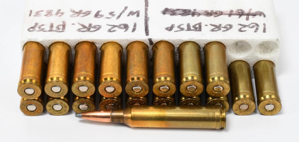 74 Rounds Of Mixed 7mm Rem Mag & Brass Casings