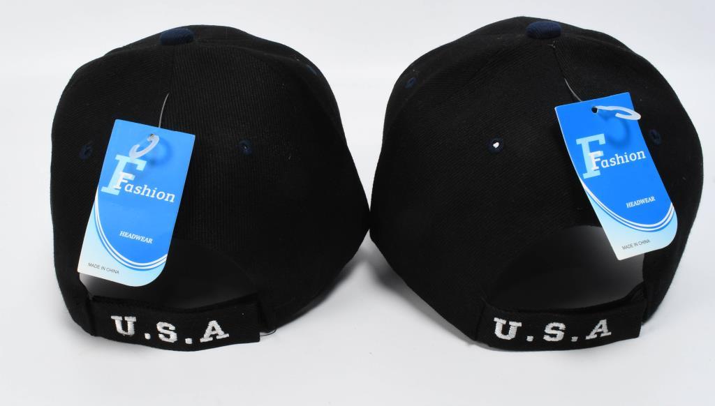 (5) Patriotic U.S.A Ballcap Headwear "BALD EAGLE"