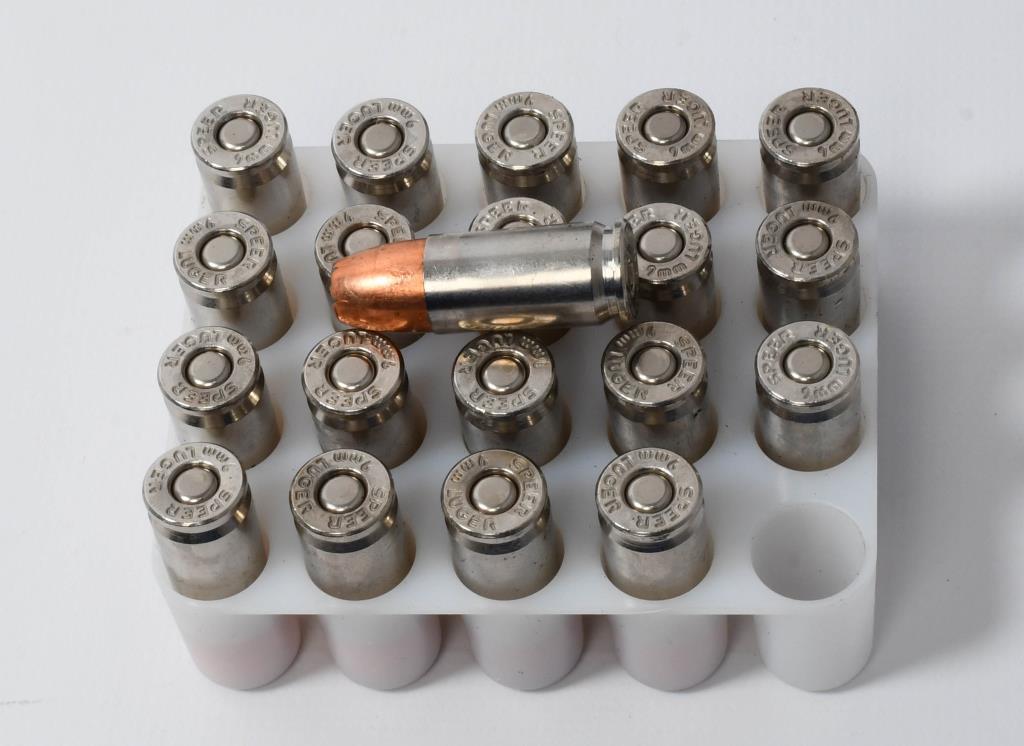 75 Rounds Of 9mm Luger Ammunition