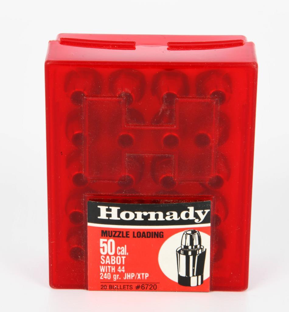 Hornady 50 cal Sabot w/44 Muzzleloading bullets