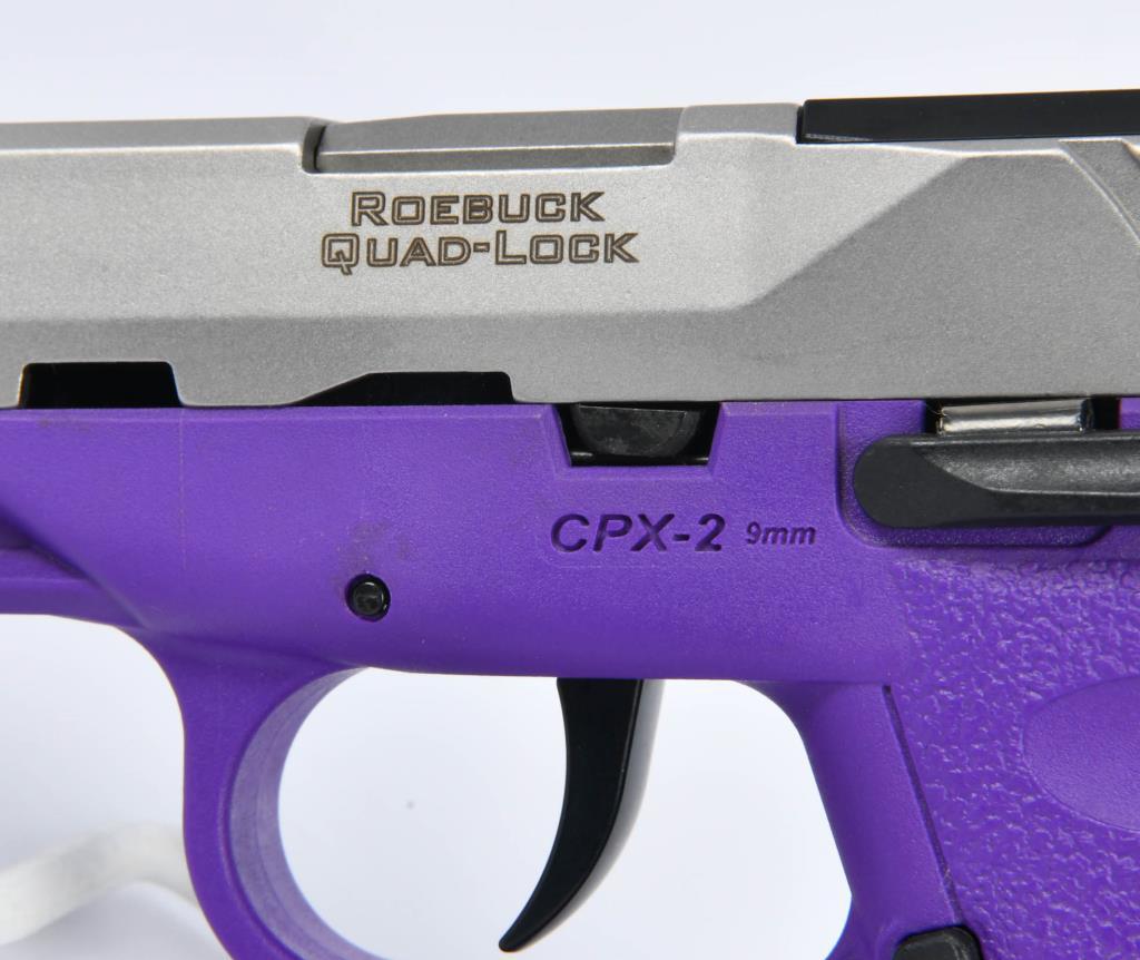 NEW SCCY CPX-2 RDR Gen 3 9mm Luger Pistol Purple