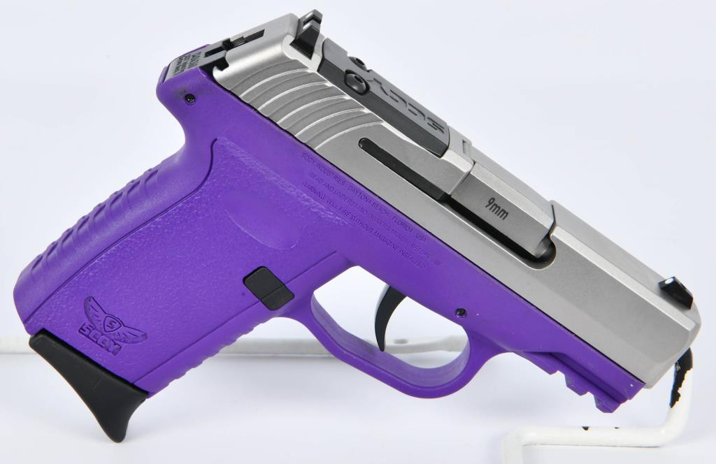 NEW SCCY CPX-2 RDR Gen 3 9mm Luger Pistol Purple