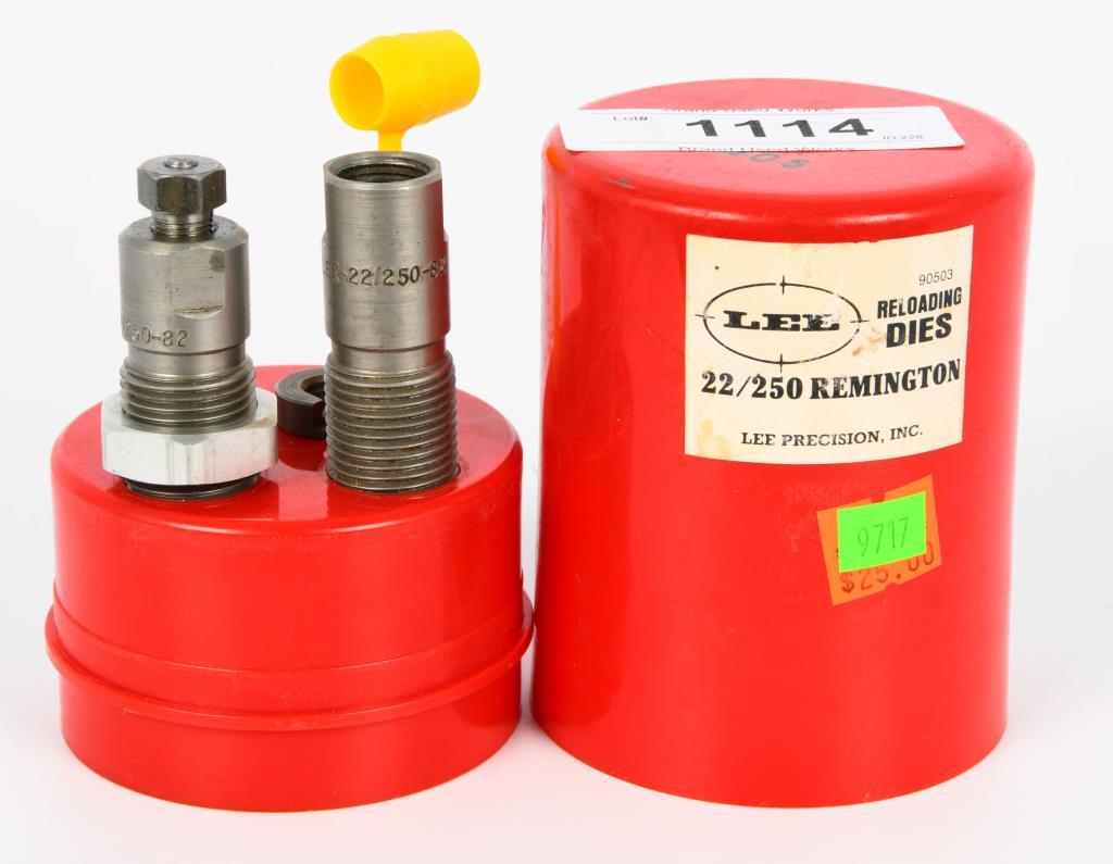 Lee Reloading Die set 22/250 Remington