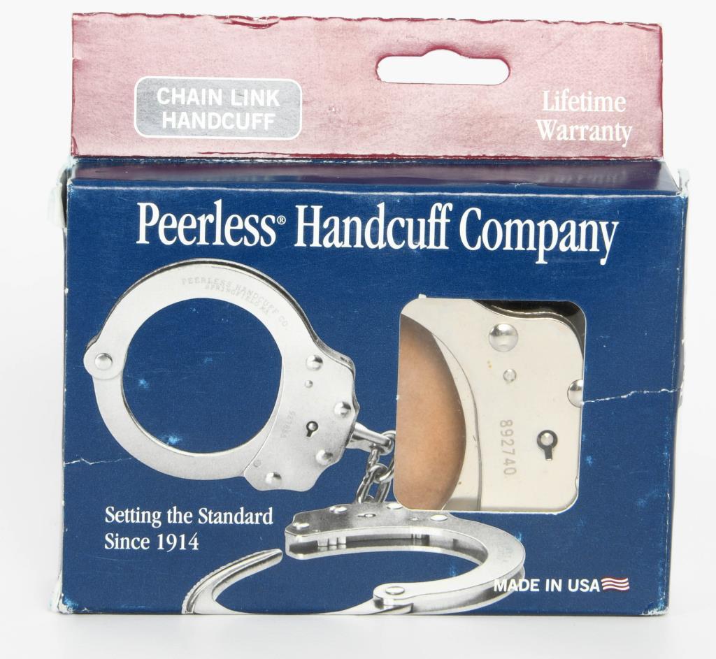 Peerless Chainlink Handcuff w/2 keys