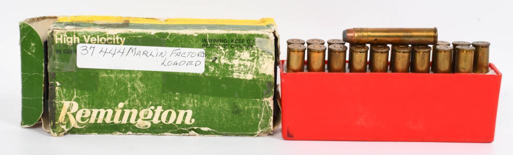 37 Rounds Of Mixed .444 Marlin Ammunition