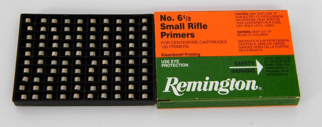 700 ct Remington Small Rifle Primers No. 61/2