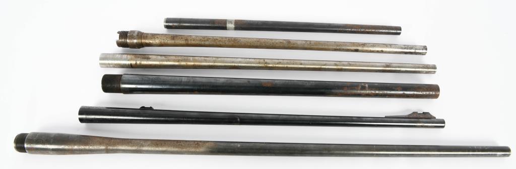 Lot of 6 Various Rifle/Shotgun Barrels