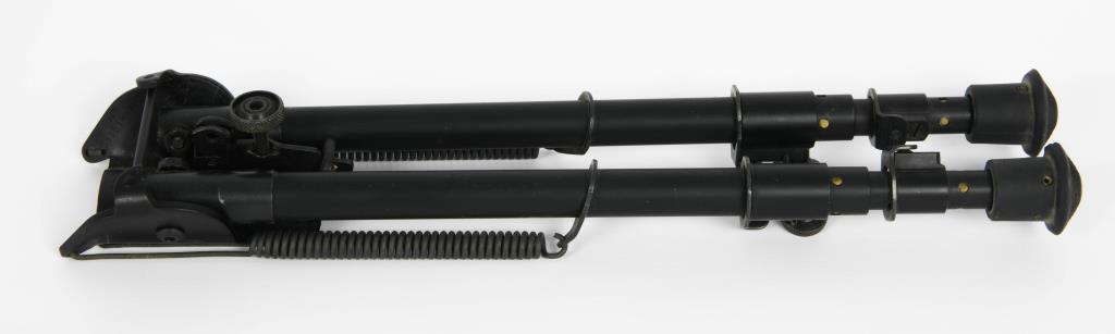 Harris 1A2-25 Solid Ultra Light Black Bipod Adjust