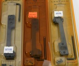 (5) Classic Leupold Bases #50010 & #50009 NEW