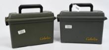 (2) Cabela's Dry Storage Ammo Box