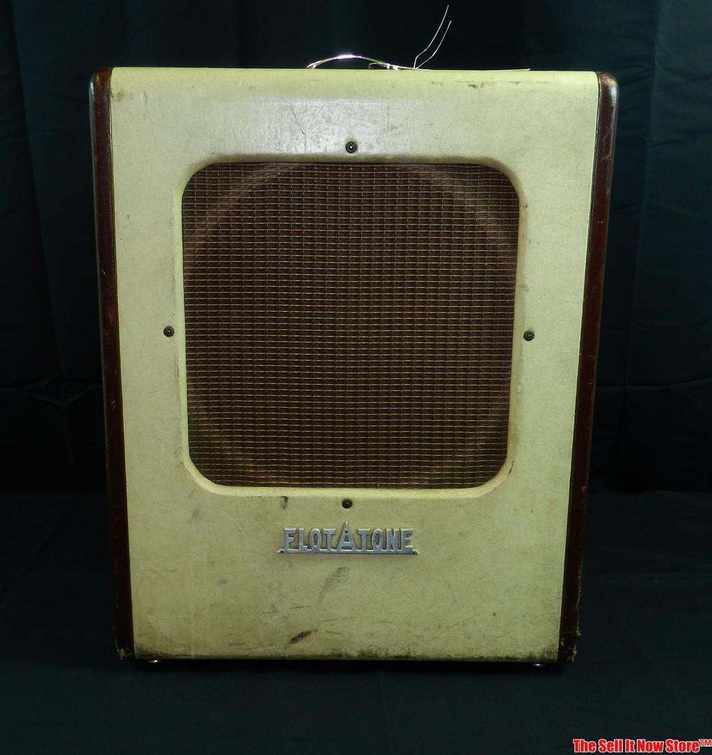 Early 1950s Flot-a-tone Guitar & Harp Amplifier