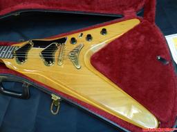 1980 Gibson Flying V II Electric Guitar Original Case SN 81080009