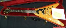 1980 Gibson Flying V II Electric Guitar Original Case SN 81080009