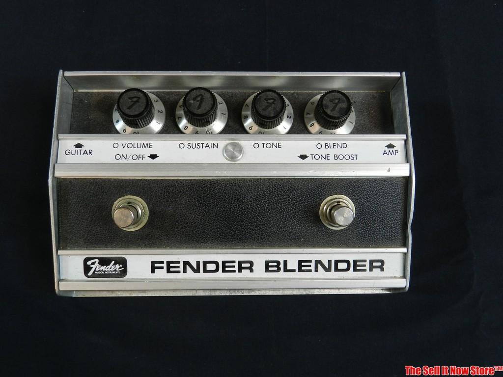 Vintage Fender Blender Electric Guitar Effects Pedal
