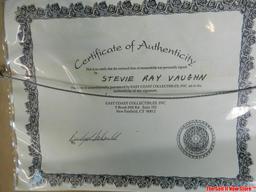 Stevie Ray Vaughan Photographs With Signature Coa