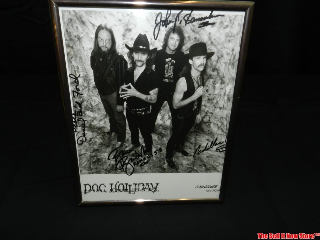 Doc Holliday Signed Band Picture