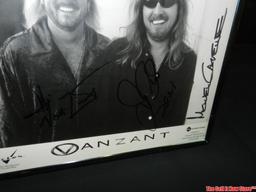 Van Zant Signed Band Picture