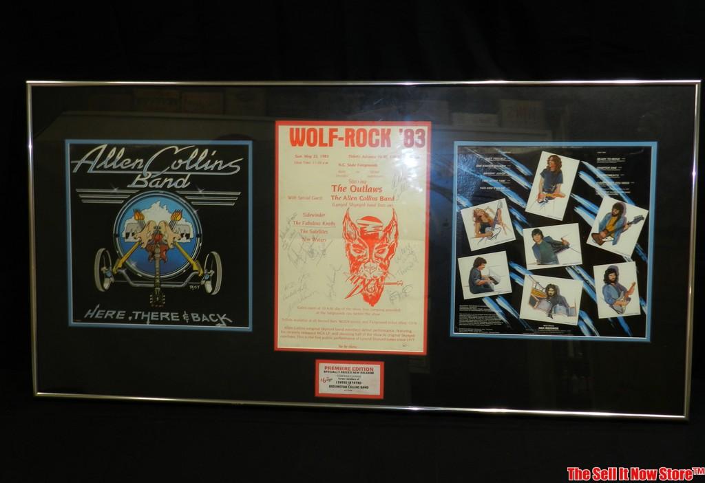 Wolf Rock 83 Signed Concert Poster