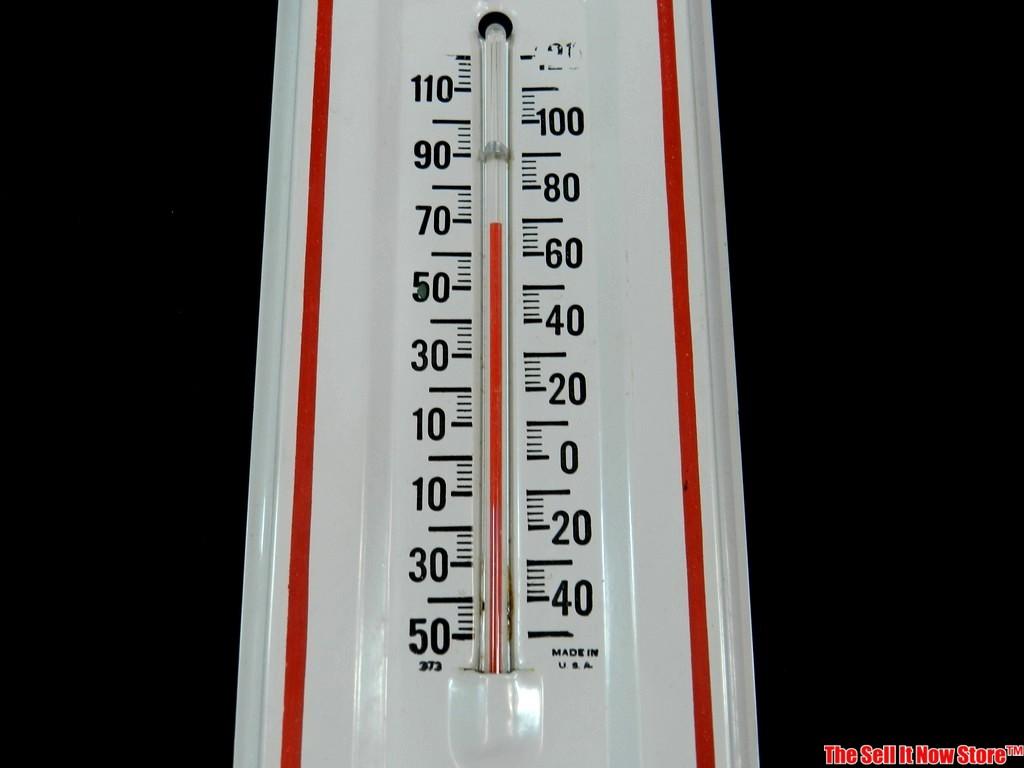 Dickeyville Feed Mill Wisconsin Tin Advertising Thermometer