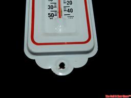 Dickeyville Feed Mill Wisconsin Tin Advertising Thermometer