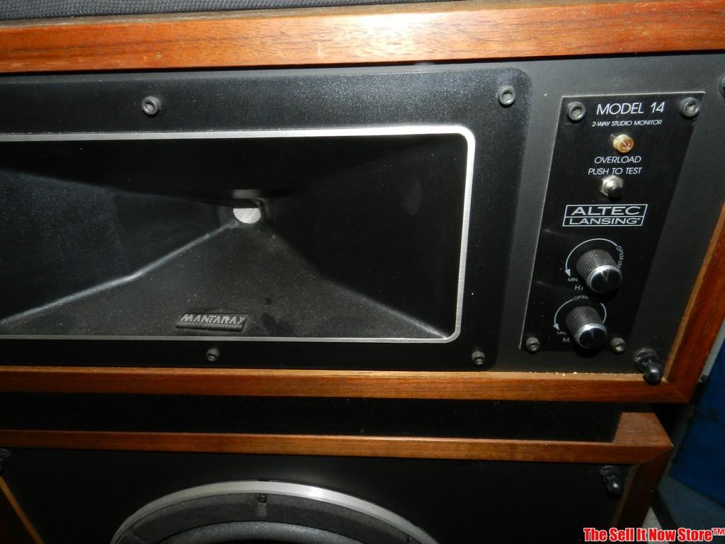 Altec Model 14 Stereo Floor Speakers
