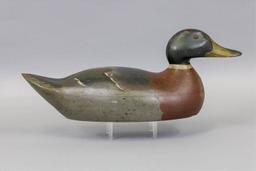 Mason Decoy Factory, Detroit, MI, Mallard Drake