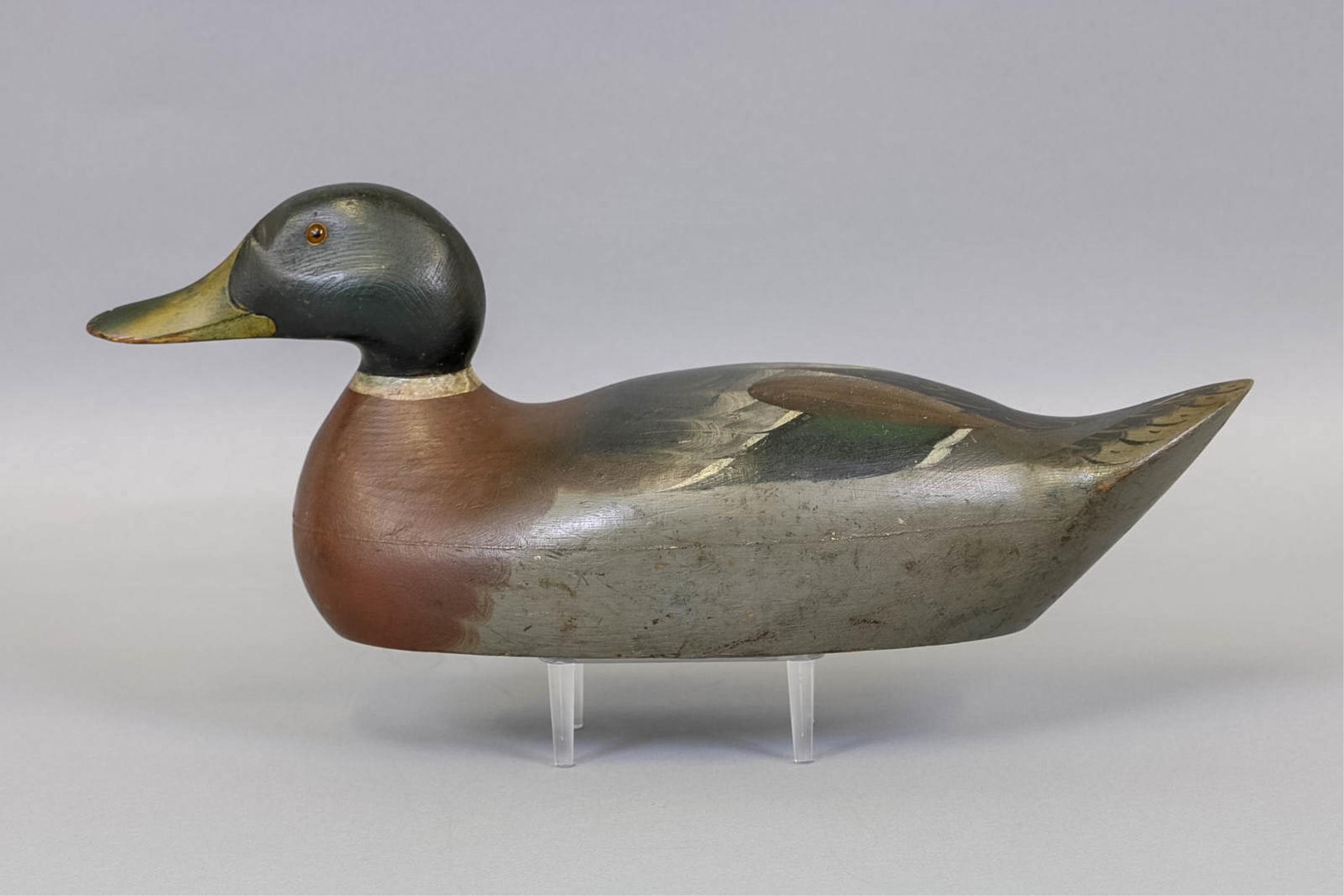 Mason Decoy Factory, Detroit, MI, Mallard Drake