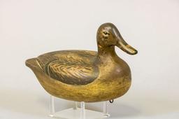 Joseph Zender Green Winged Teal Hen Duck Decoy,