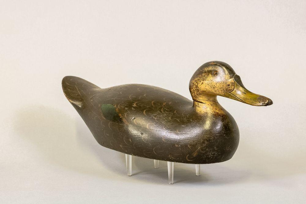 Mason Decoy Factory Black duck Decoy, Detroit,