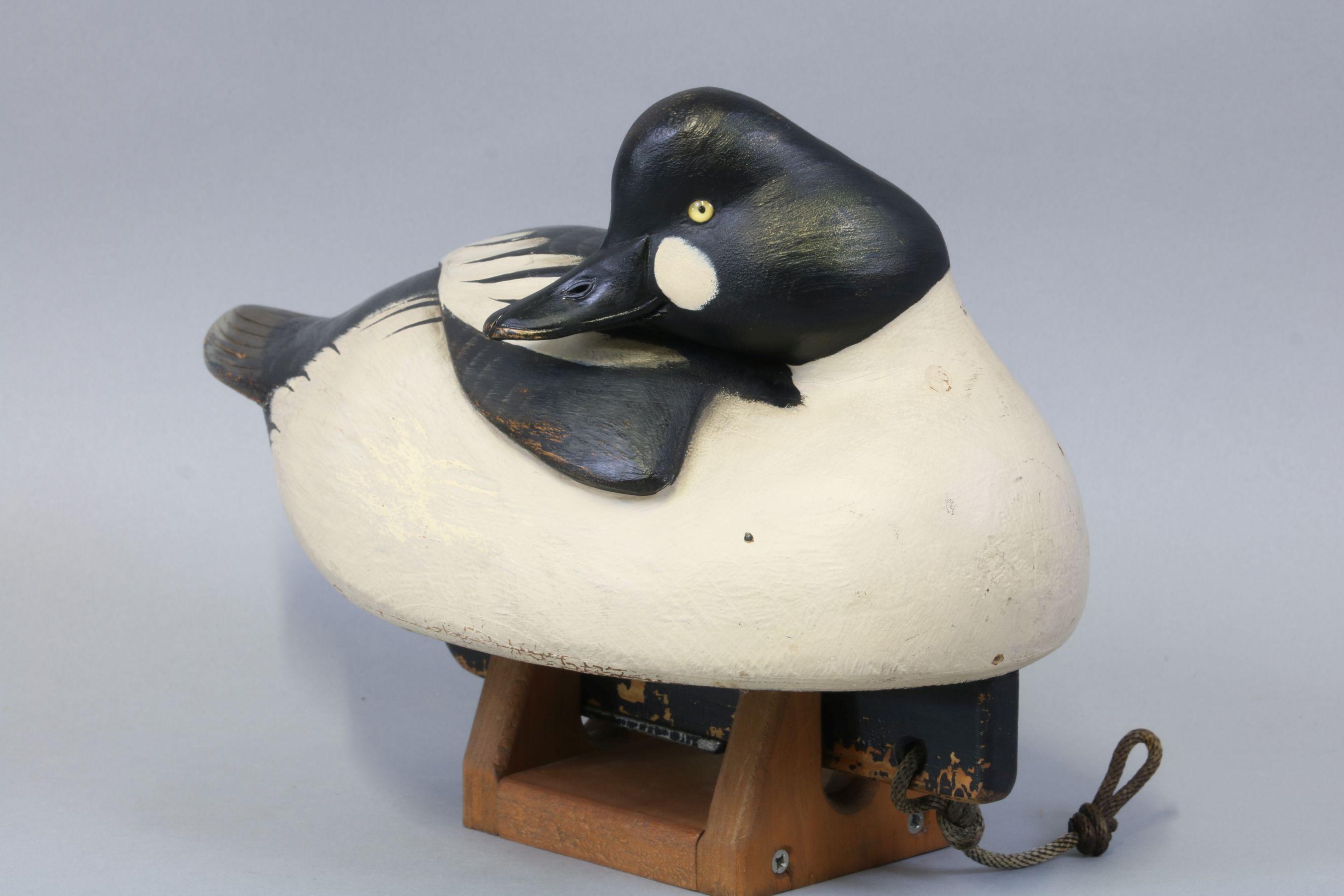 Jim Schmiedlin Goldeneye Drake Duck Decoy,