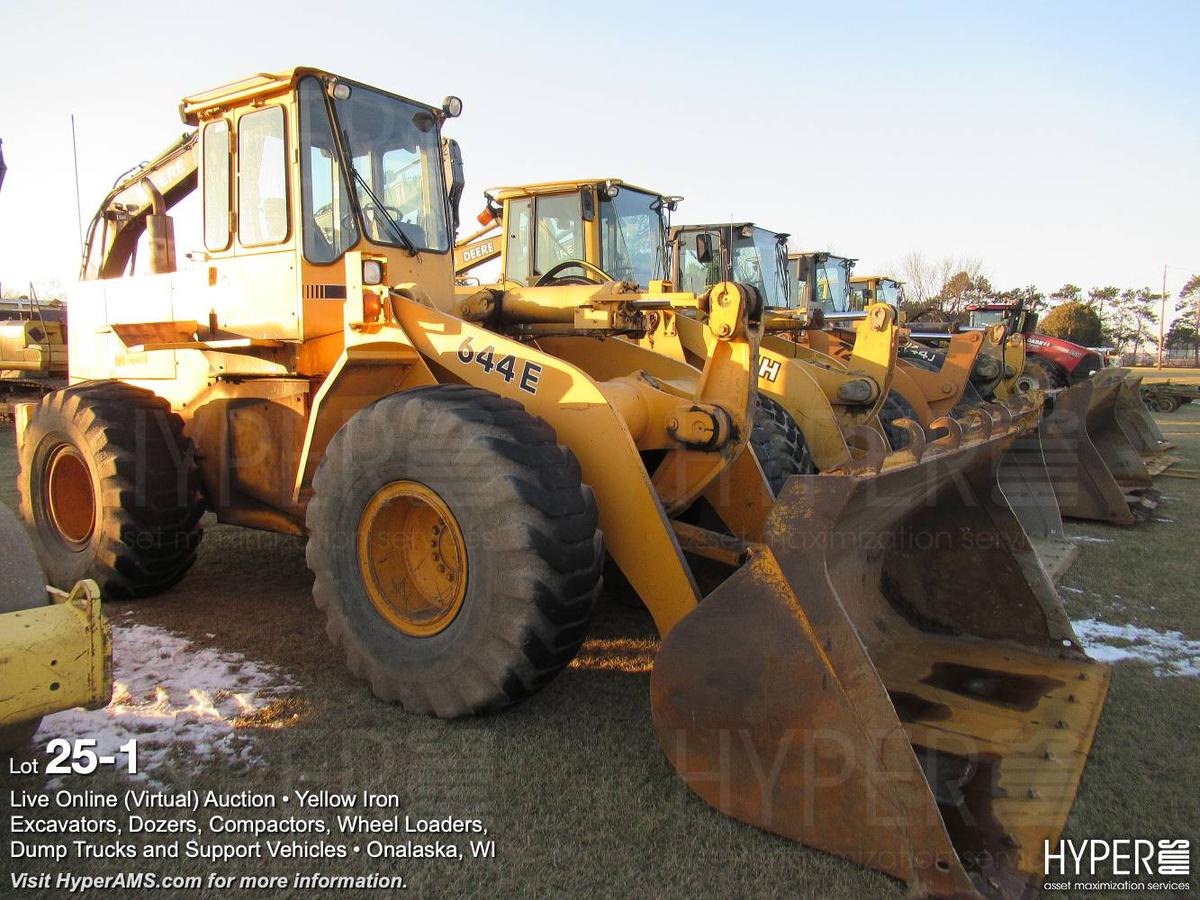 1988 John Deere 644E Wheel Loader