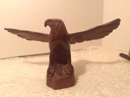 Carved Wooden Eagle