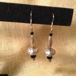 Silver Drop Earrings