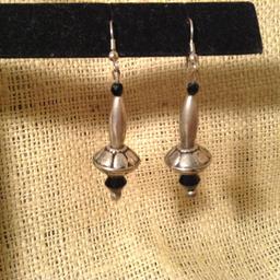 Silver Drop Earrings