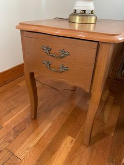 Two End Tables with Drawers