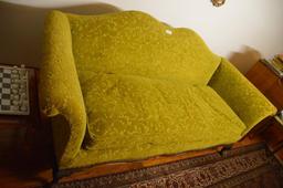 Queen Anne Green Couch