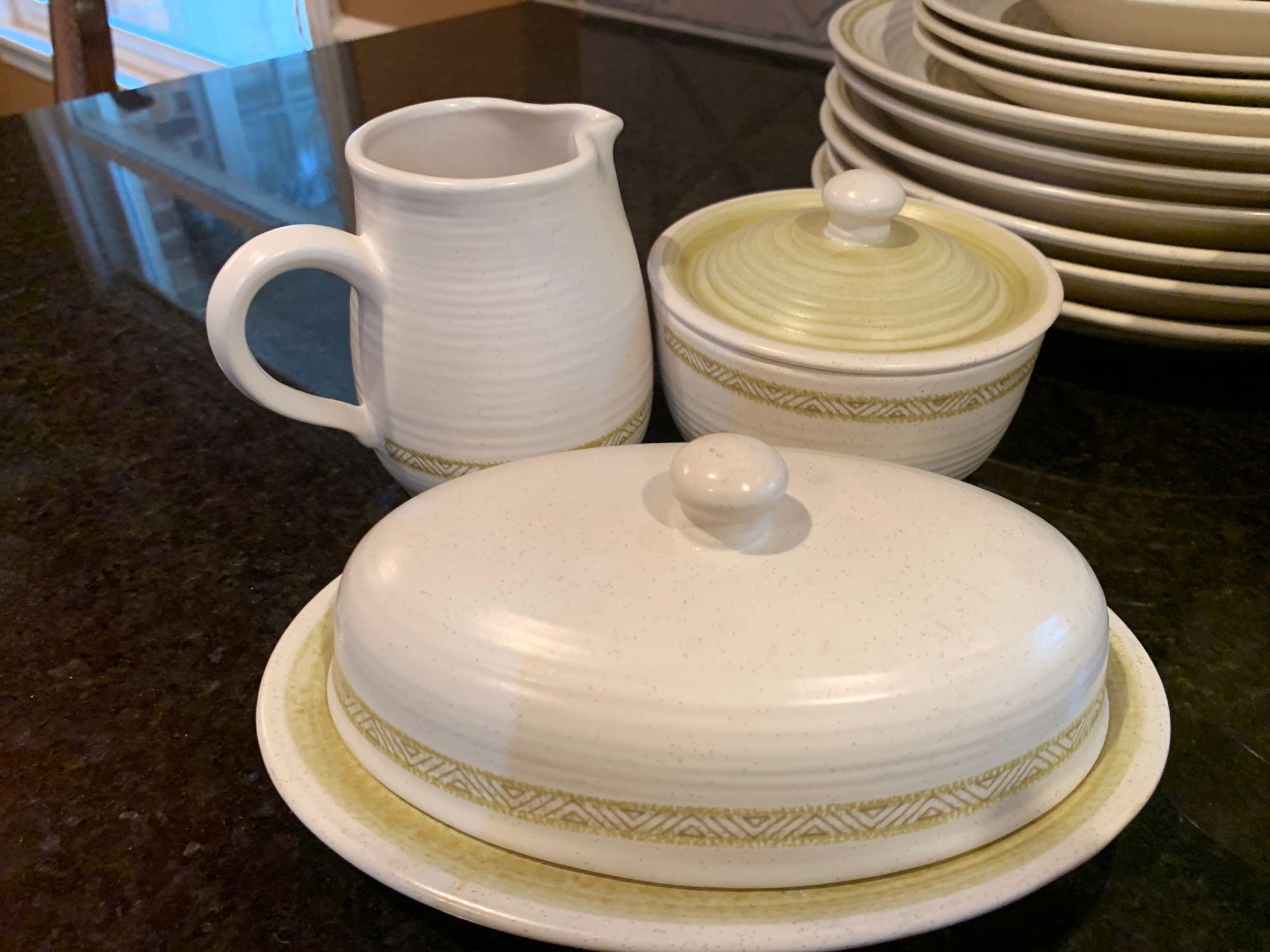 Franciscan set of dishes