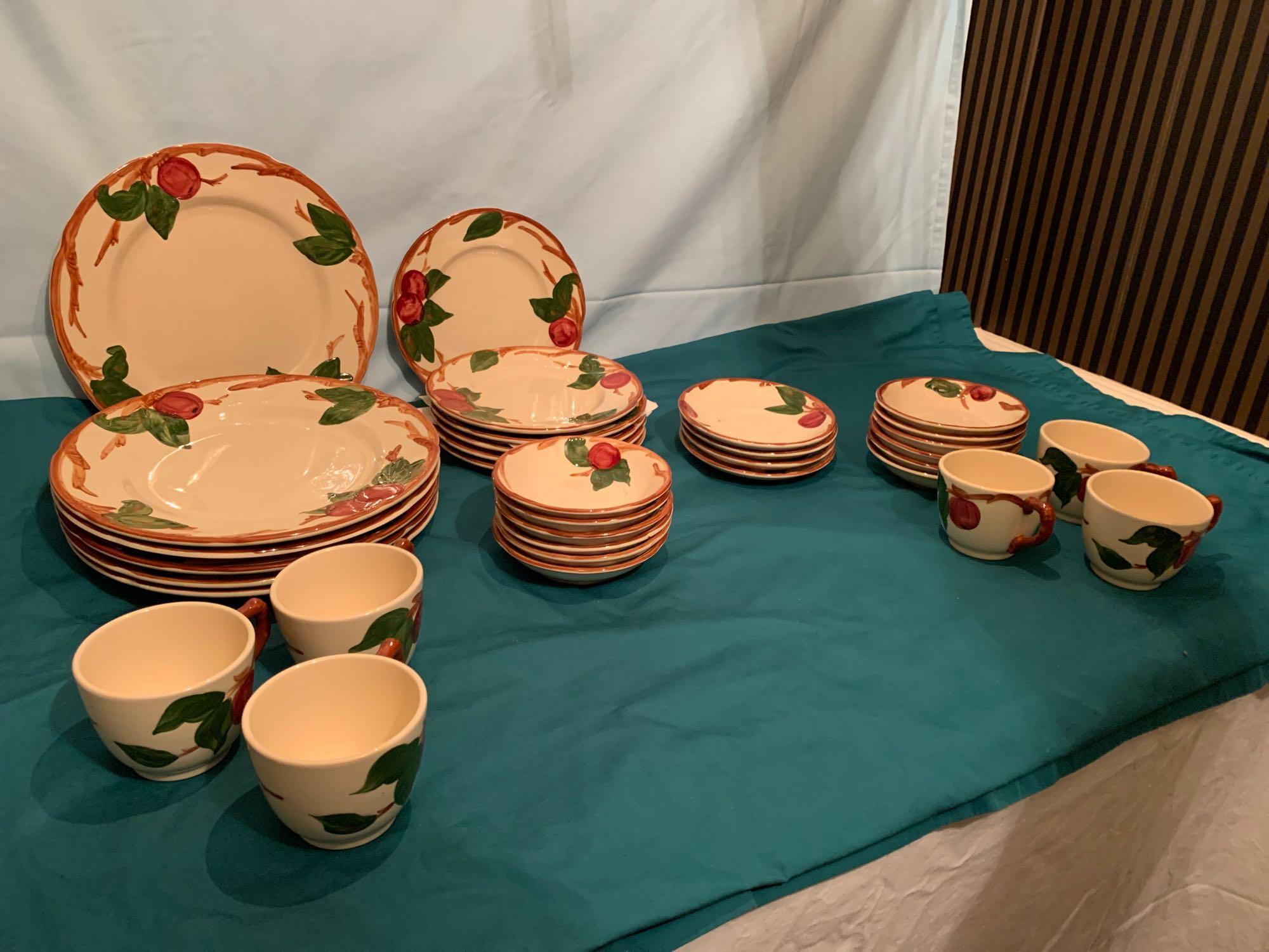 Franciscan Dinnerware (Apple Pattern)