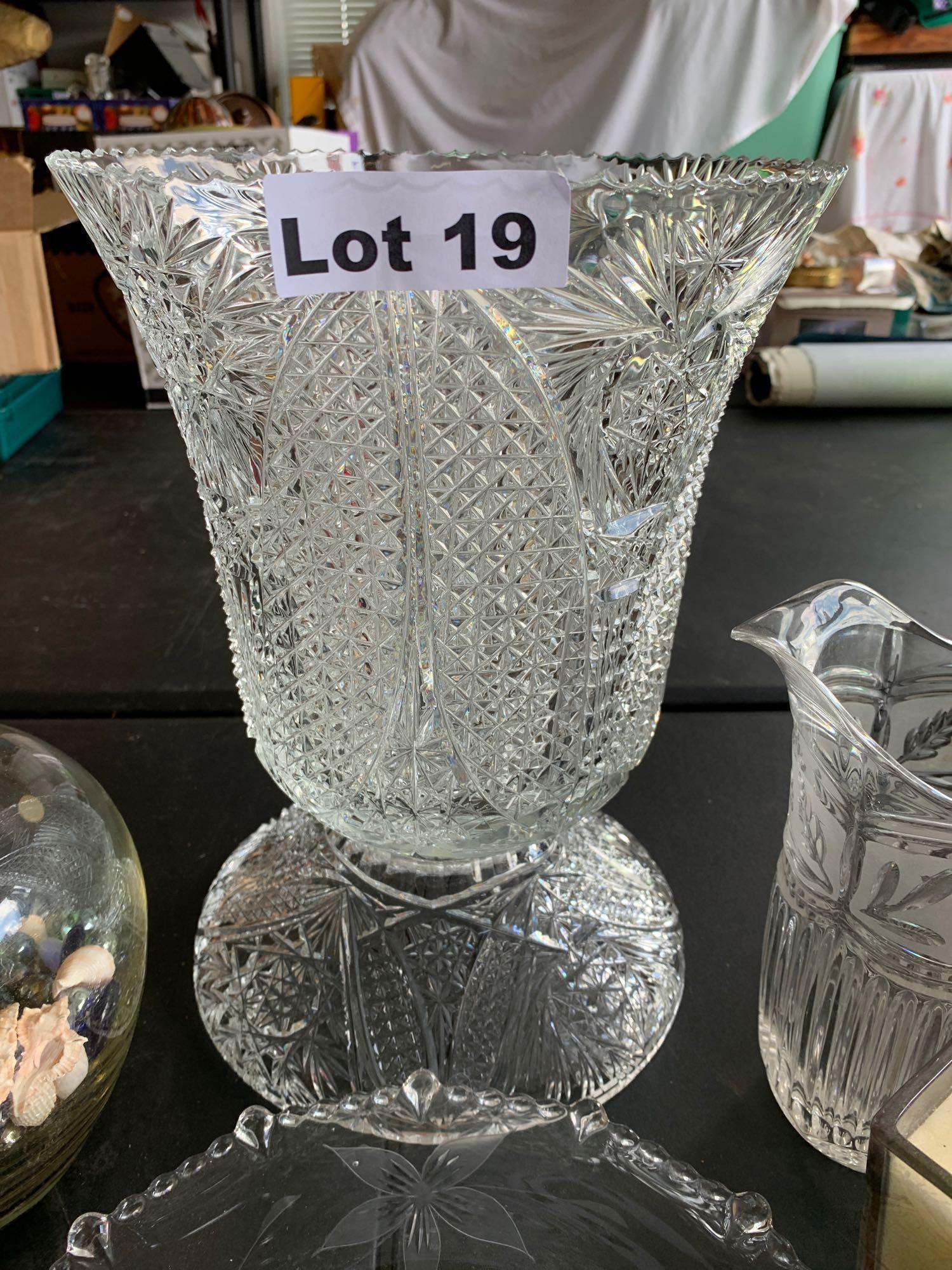 Cut Glassware and more