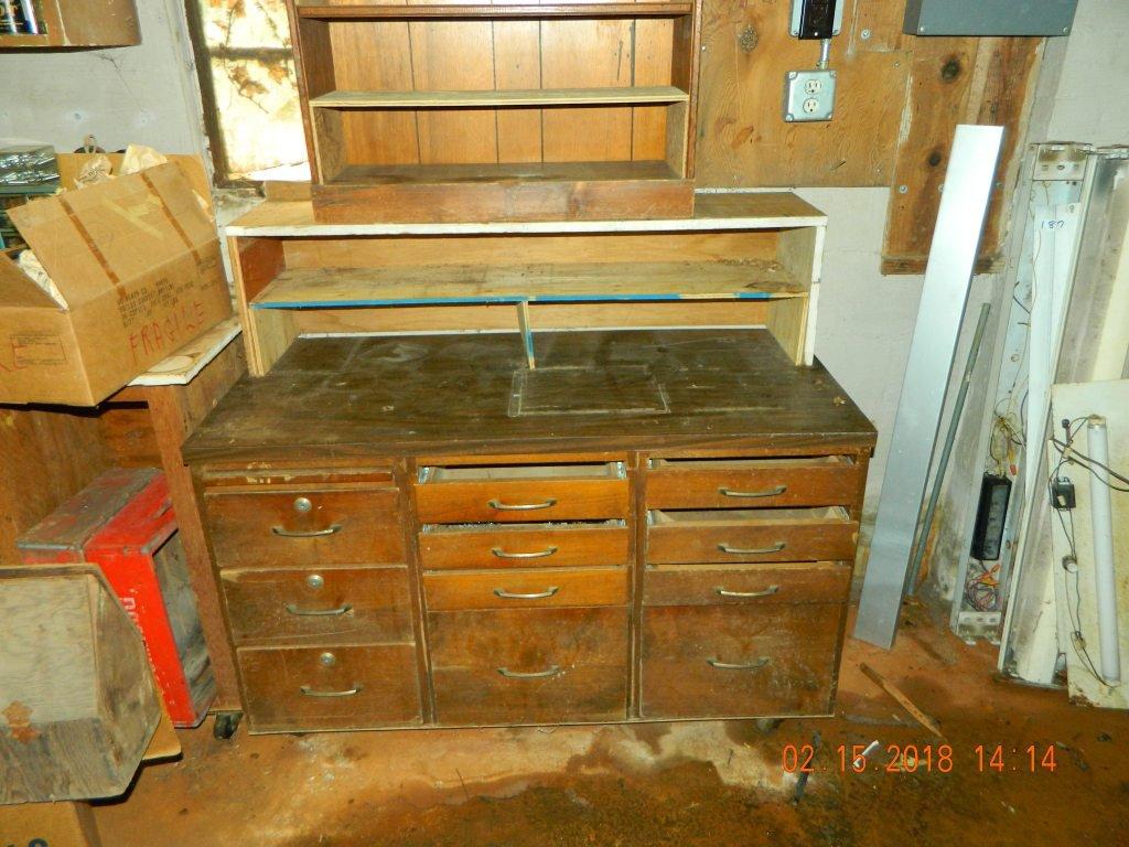 Work Bench/Shelves