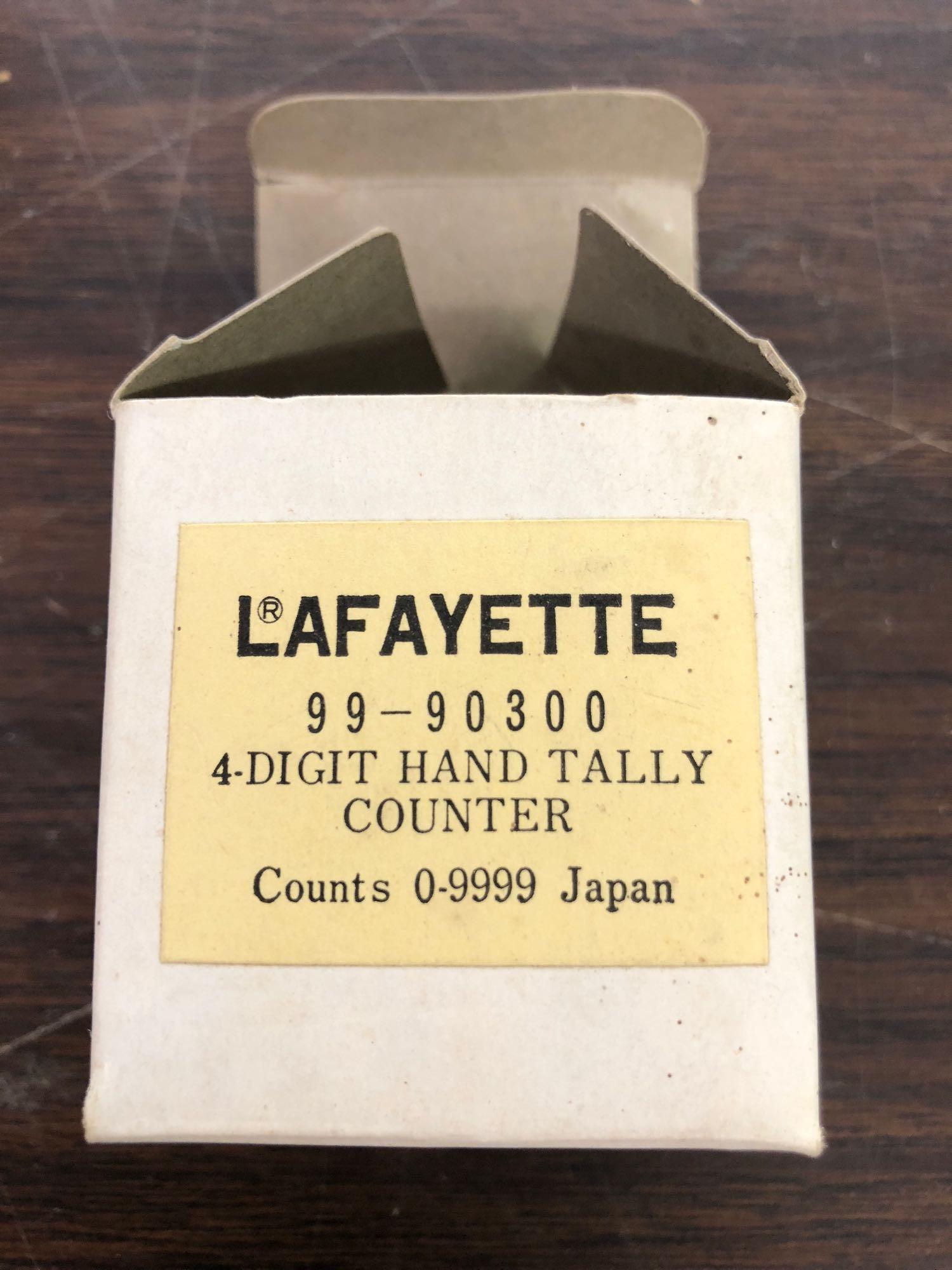 Lafayette 4-digit hand tally counter