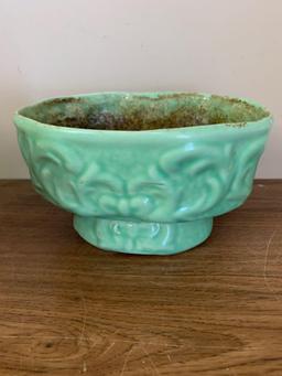 planters and candy dish