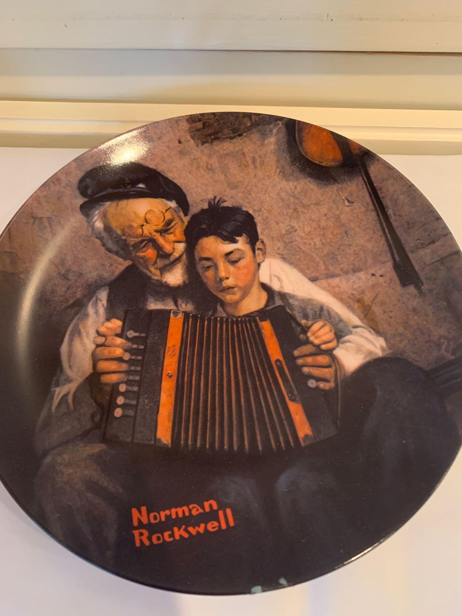 Gorham Norman Rockwell plates