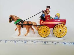 The Original Snow Village - Department 56 "Hitch-Up The Buckboard"