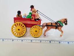 The Original Snow Village - Department 56 "Hitch-Up The Buckboard"