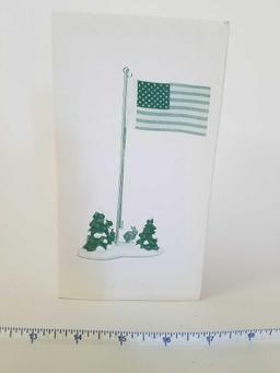 Village - Department 56 "Flag Pole"