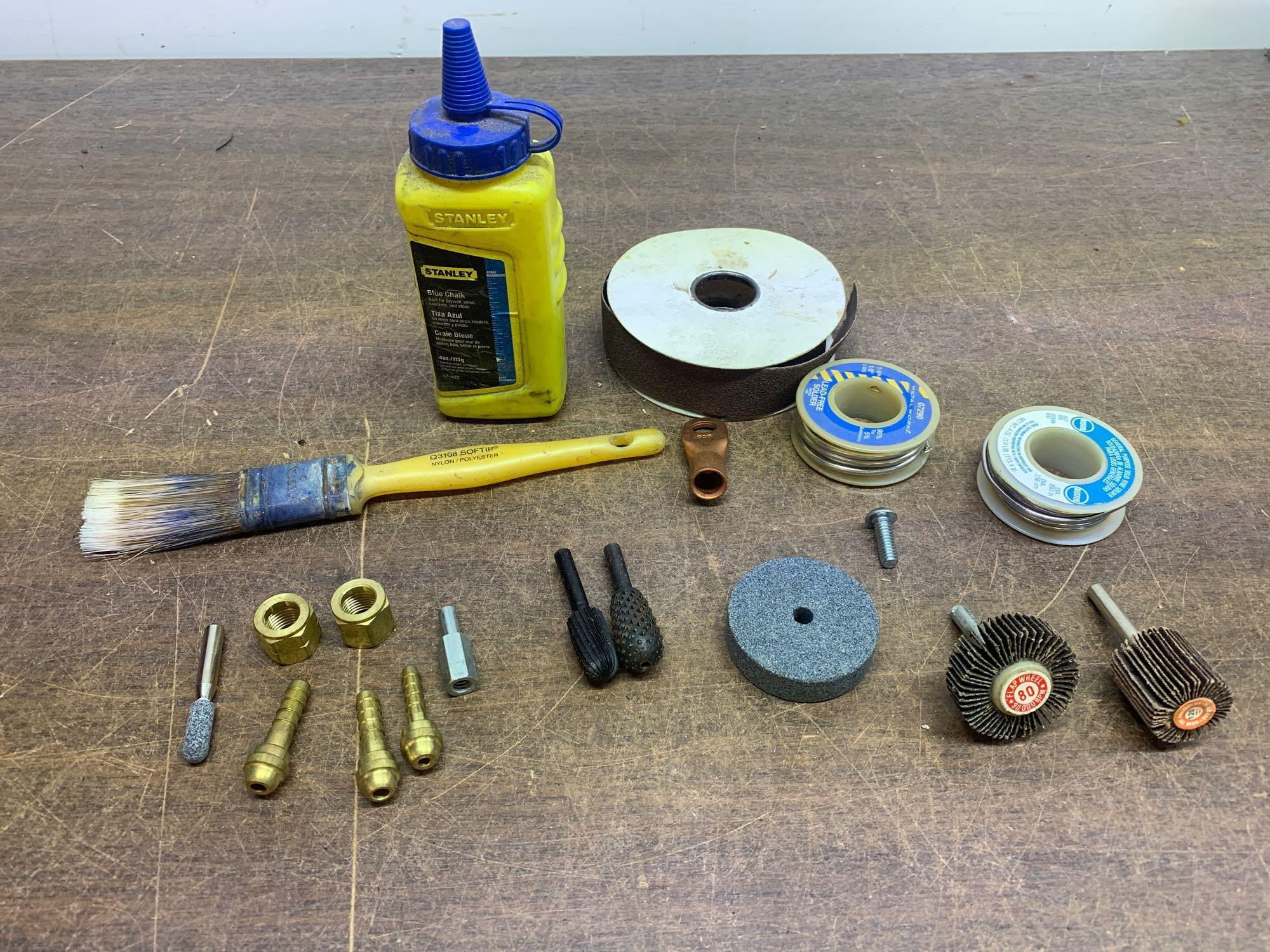 Miscellaneous tool accessory lot