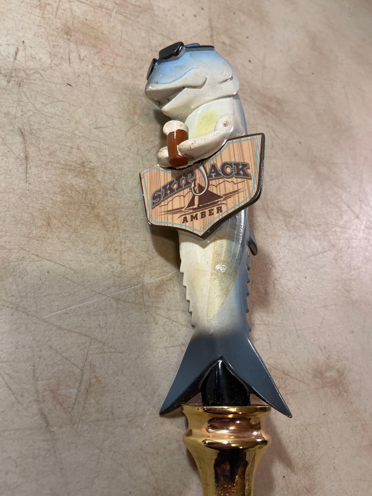 Skipack Amber Beer Tap Handle