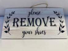 New Wooden Wall Hanging Decor Sign