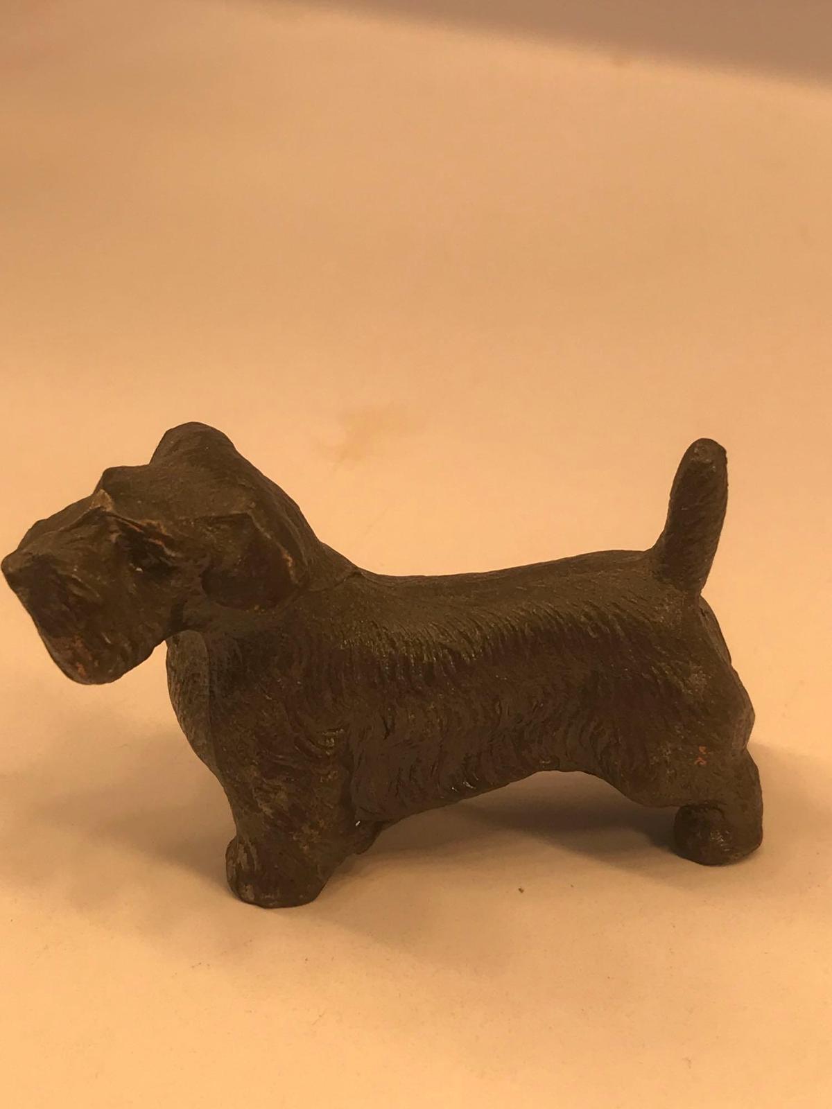 Vintage Scottie Terrier Copper Finish